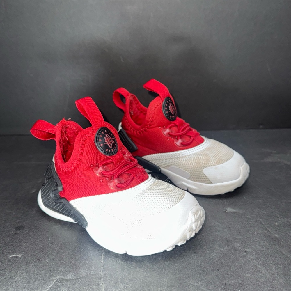 Nike Red and White Sneakers‎